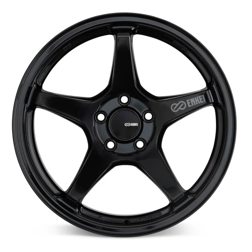 ENKEI TS-5, 18x8.5, 45mm, 5x100, 72,6, Svart Fälg