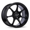 Enkei, TS-7, 18x8.5, 38, 5x114.3, 72,6, Blanksvart Fälg