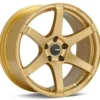 ENKEI T6S, 18x8, 45, 5x100, 72.6, Guld Fälg