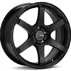 ENKEI T6S, 18x8.5, 45, 5x100, 72.6, Svart Fälg