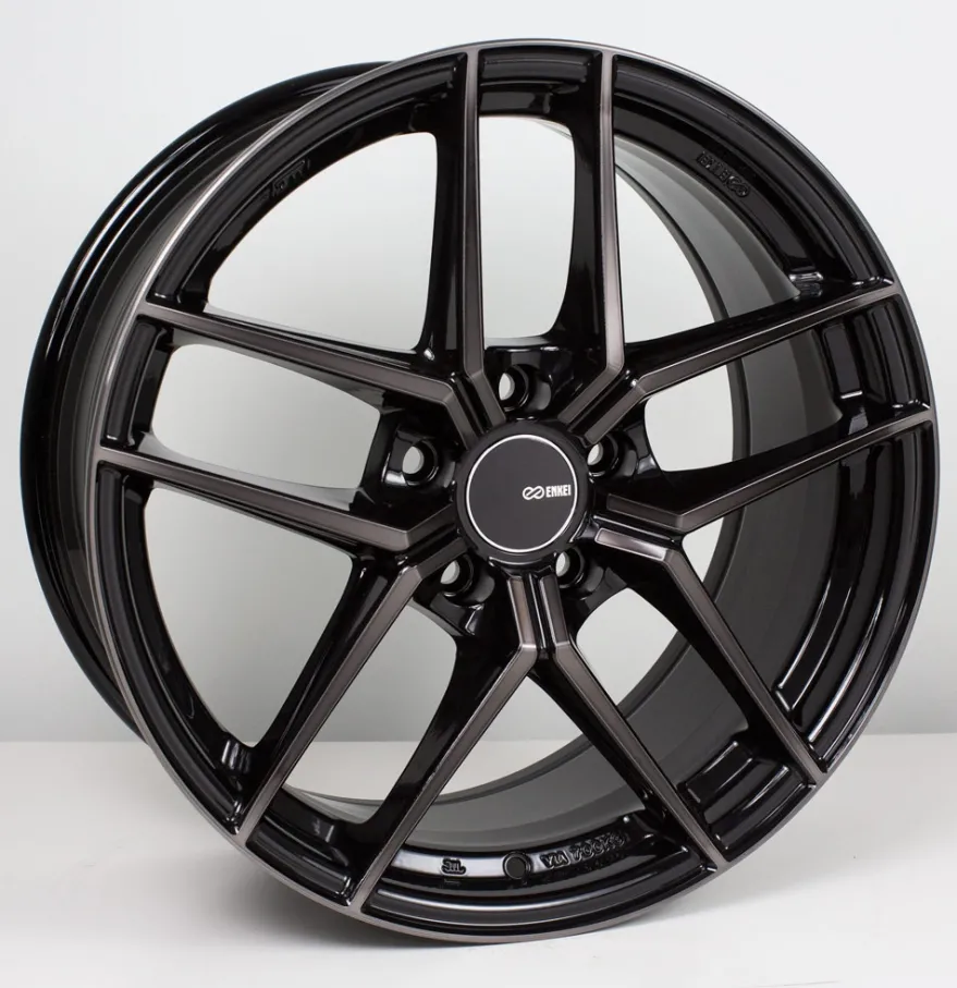 Enkei TY5, 19x8.5, 35mm, 5x114.3, 72.6mm, Pearl Black Fälg