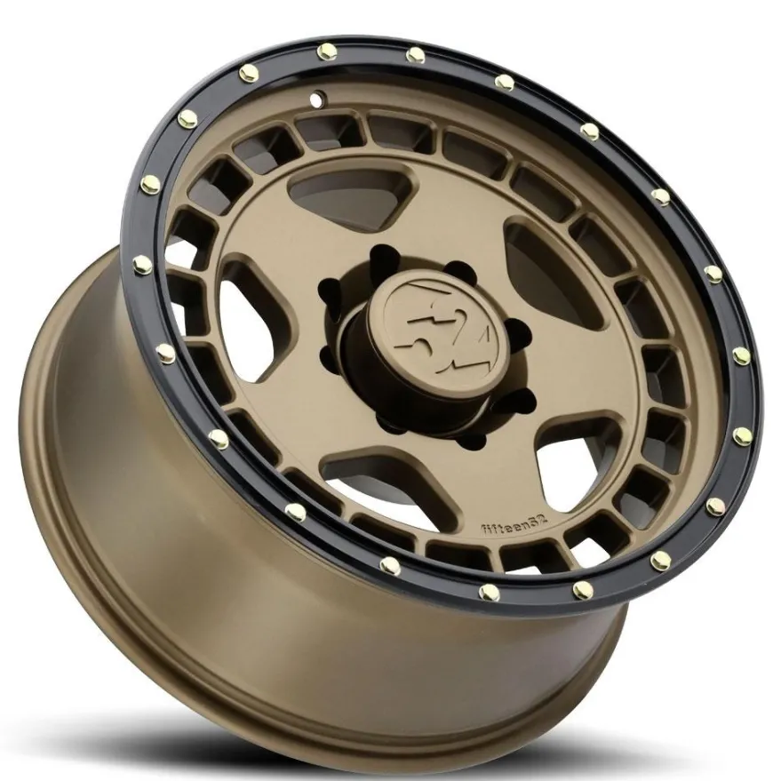 Fifteen52 Turbomac HD 17X8.5 ET0 6x139.7 Block Brons / Svart Ring 106.2 Fälg