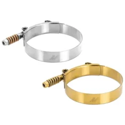 Fjäderspänd T-Klamma Rostfritt Stål Guld / Silver Mishimoto