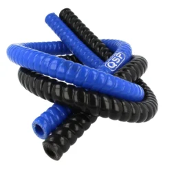 Flexibel Silikonslang - Svart / Blå QSP Products