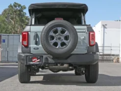 Ford Bronco 2021-2024 L4-2.3L (t)/V6-2.7L (tt) Vulcan 3in 304 SS Cat-Back Sportavgassystem aFe Power - Svarta Utblås
