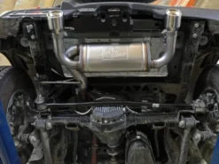 Ford Bronco 2021-2024 L4-2.3L (t)/V6-2.7L (tt) Vulcan 3in 304 SS Axle-Back Sportavgassystem - Svarta Utblås aFe Power