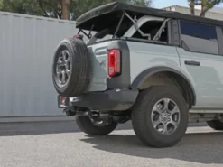 Ford Bronco 2021-2024 L4-2.3L (t)/V6-2.7L (tt) Vulcan 3in 304 SS Axle-Back Sportavgassystem - Svarta Utblås aFe Power