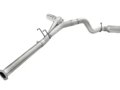 Ford F-250/F-350 Super Duty 2011-2014 V8-6.7L Atlas Avgassystem 4in DPF-Back Avgassystem Aluminiserat Stål Polerat Utblås aFe Power