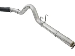 Ford F-250/ F-350 Super Duty 2017-2024 V8-6.7LATLAS 5in DPF-Bak Aluminiserat Stål Sportavgassystem aFe Power - Svarta Utblås