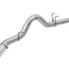 Ford F-250/ F-350 Super Duty 2017-2024 V8-6.7L ATLAS 5in DPF-Bak Aluminiserat Stål Sportavgassystem aFe Power - Polerade ändrör