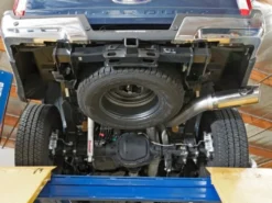 Ford F-250/ F-350 Super Duty 2017-2024 V8-6.7L ATLAS 5in DPF-Bak Aluminiserat Stål Sportavgassystem aFe Power - Polerade ändrör