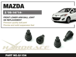 Ford Fiesta MK7 / Mazda 2 / DEMIO 2007-2017 Främre Spindelleder Hardrace