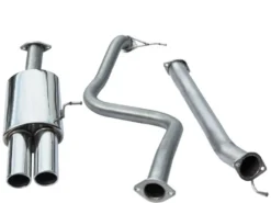 Ford Fiesta Mk7 ST180 & ST200 13- Catback Sportavgassystem (Ej Ljuddämpat) Dubbla utblås Cobra Sport