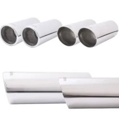 Ford Fiesta Mk7 ST180 & ST200 13- 3 Catback Sportavgassystem (Ljuddämpat) Twin Tailpipe Cobra Sport