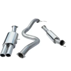 Ford Fiesta Mk7 ST180 & ST200 13- 3 Catback Sportavgassystem (Ljuddämpat) Twin Tailpipe Cobra Sport