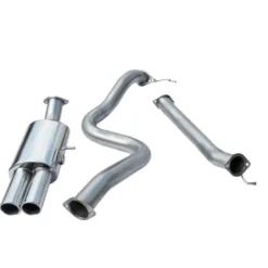Ford Fiesta Mk7 ST180 & ST200 13- 3 Catback Sportavgassystem (Ej Ljuddämpat) Twin Tailpipe Cobra Sport