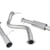 Ford Fiesta Mk7 ST180 & ST200 13- 3 Singelutblås Catback Sportavgassystem (Venom Range - Låg ljudvolym) Cobra Sport