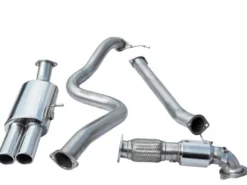 Ford Fiesta Mk7 ST180 & ST200 13- Turboback-sportavgassystem (Med Sportkatalysator & Ej Ljuddämpat) Dubbla utblås Cobra Sport