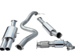 Ford Fiesta Mk7 ST180 & ST200 13- Turboback-sportavgassystem (Med Sportkatalysator & Ljuddämpat) Dubbla utblås Cobra Sport