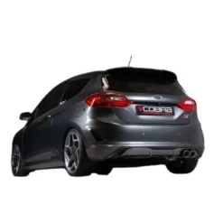 Ford Fiesta ST MK8 2018-2020 3 GPF-Back Sportavgassystem Med Avgasventil Cobra Sport