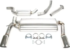 Ford Focus II DA3 2006- Duplex Sportavgassystem TA Technix