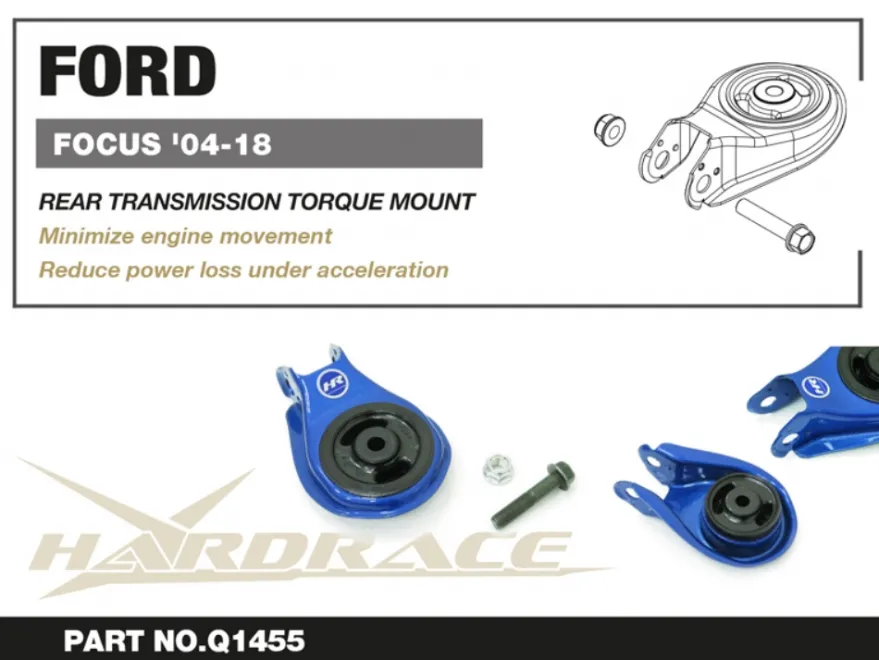 Ford Focus/Mazda 3/5 PREMACY/Volvo C30/C70/S40/V50 2003-2018 Bakre Side Motorfäste Hardrace