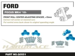 Ford FOCUS 19- MK4 (EJ ST) Spacer för Geometrikorrigering +15mm Hardrace