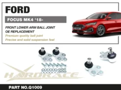 Ford Focus MK4 2018+ Främre Spindelleder Hardrace