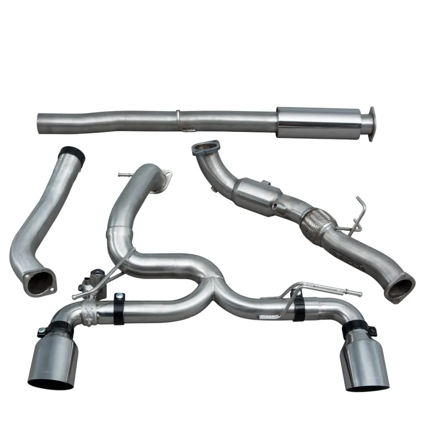 Ford Focus RS (Mk3) 15- Turboback-sportavgassystem (Med Sportkatalysator) venom (Valved) Cobra Sport