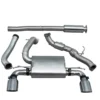 Ford Focus RS (Mk3) 15- Turboback-sportavgassystem (Med Sportkatalysator & Ljuddämpare) (Non-Valved) Cobra Sport