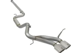 Ford Focus ST 2013-2018 L4-2.0L (t) Takeda 3in 304 SS Cat-Back Sportavgassystem aFe Power - Polerade Utblås