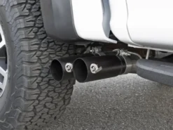 Ford F-150 Raptor 2017-2020 V6-3.5L (tt) Rebel Series 3in 409 SS Cat Back Sportavgassystem aFe Power - Svarta Utblås