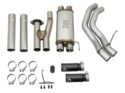Ford F-150 Raptor 2017-2020 V6-3.5L (tt) Rebel Series 3in 409 SS Cat Back Sportavgassystem aFe Power - Svarta Utblås
