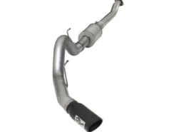 Ford F-150 2015-2020 V6-2.7L/3.5L Atlas Sportavgassystem 4-tum Cat-Back Aluminiserat Stål aFe Power - Svarta Utblås