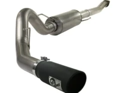 Ford F-150 2011-2014 V6-3.5L (tt) MACHForce XP Sportavgassystem Cat-Back SS-409 4in - Svarta Utblås aFe Power