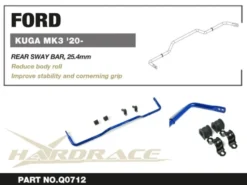 Ford KUGA 20- Bakre Krängningshämmare 25.4mm Hardrace