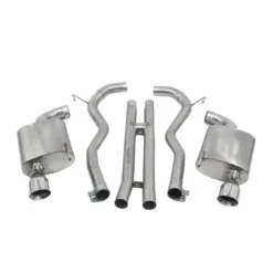 Ford Mustang GT 5.0 V8 15-18 Catback Sportavgassystem - H-Pipe, Centre & Bakre Ljuddämpare Cobra Sport