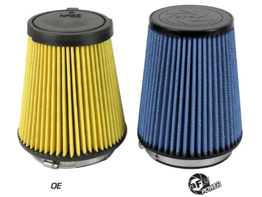 Ford Mustang GT350 16-19 V8-5.2L 2016-2019 MagnumFLOW Ersättnings Sportluftfilter Med Pro 5R Media aFe Power