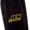 Förfilter 6'' Base 5-1/4'' Top 9'' Tall AEM