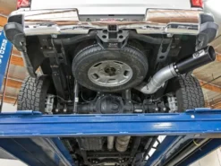 GM Diesel Pick-up Silverado 2016-2017 Duramax V8-6.6L (td) LML Atlas Sportavgassystem 5in DPF-Back Aluminiserat Stål / Svart utblås aFe Power