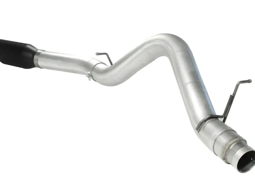 GM Diesel Pick-up Silverado 2011-2016 Duramax V8-6.6L (td) LML Atlas Sportavgassystem 5in DPF-Back Aluminiserat Stål Svarta utblås aFe Power