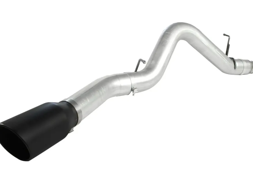 GM Diesel Pick-up Silverado 2011-2016 Duramax V8-6.6L (td) LML Atlas Sportavgassystem 5in DPF-Back Aluminiserat Stål Svarta utblås aFe Power