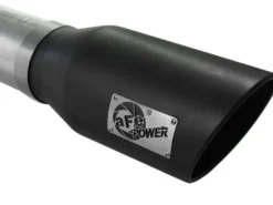 GM Diesel Pick-up Silverado 2011-2016 Duramax V8-6.6L (td) LML Atlas Sportavgassystem 5in DPF-Back Aluminiserat Stål Svarta utblås aFe Power