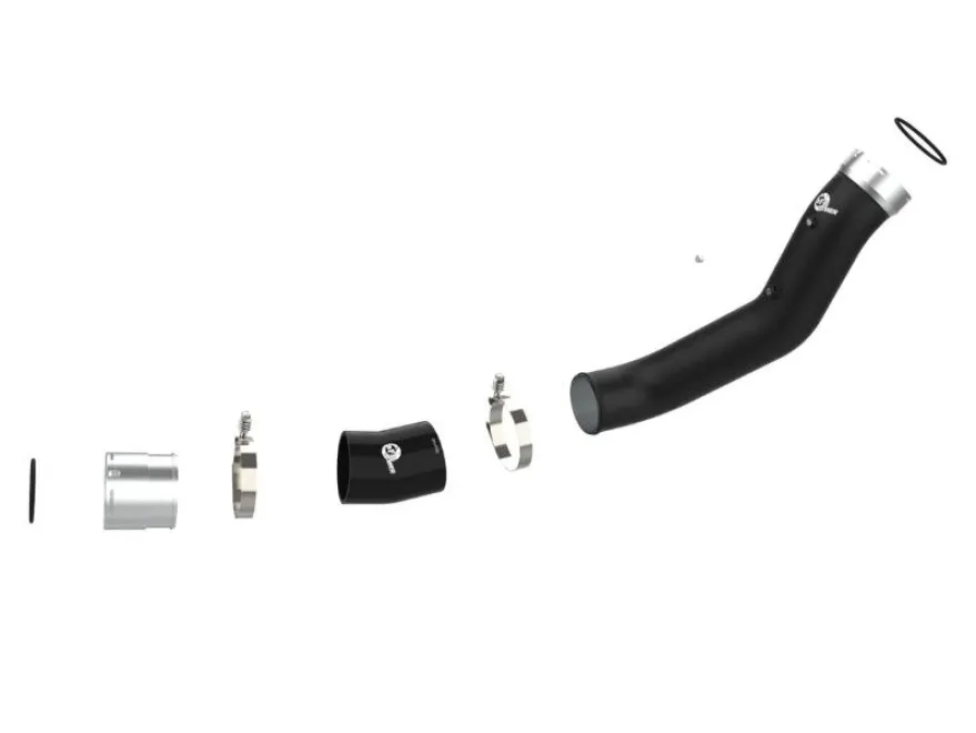 GM Diesel Pick-up 2020-2024 V8-6.6L (td) BladeRunner 3in Aluminium Chargepipe Kall Sida aFe Power - Svart