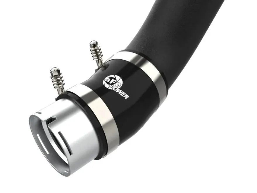 GM Diesel Pick-up 2024 V8-6.6L (td) L5P Aluminium Chargepipe Kall Sida 3.5in BladeRunner aFe Power - Svart