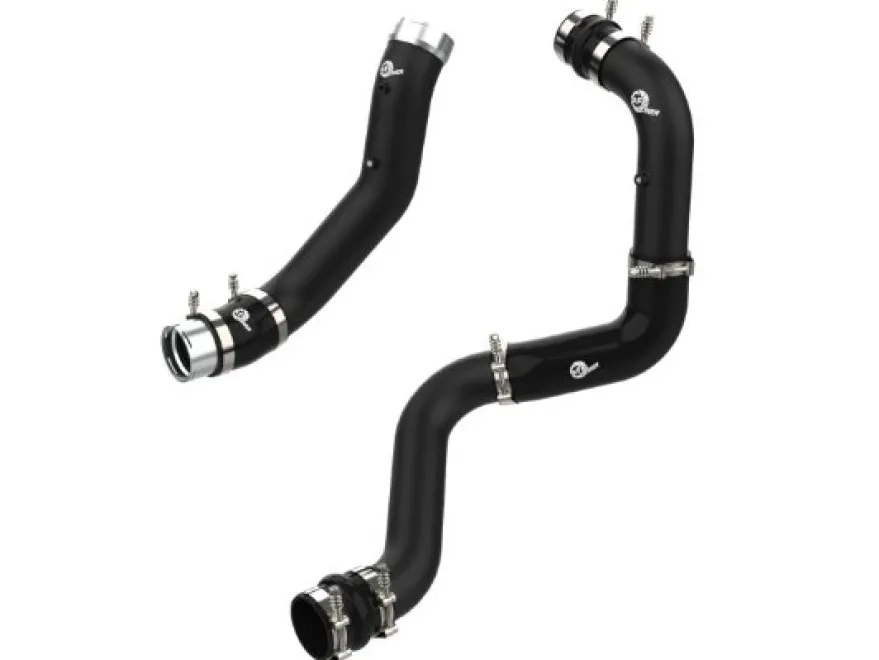 GM Diesel Pick-up 2020-2023 V8-6.6L (td) L5P BladeRunner Svart 3in Aluminium Chargepipe Kit aFe Power