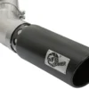 GM Diesel Pick-up 2017-2019 V8-6.6L (td) L5P HD 5in 409-SS DPF-Back Sportavgassystem aFe Power - Svarta Utblås