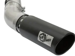 GM Diesel Pick-up 2017-2019 V8-6.6L (td) L5P HD 5in 409-SS DPF-Back Sportavgassystem aFe Power - Svarta Utblås
