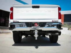 GM Diesel Pick-up 2022-2023 V8-6.6L (td) L5P Large Bore-HD 5 IN 409 SS DPF-Back Sportavgassystem aFe Power - Svarta Utblås