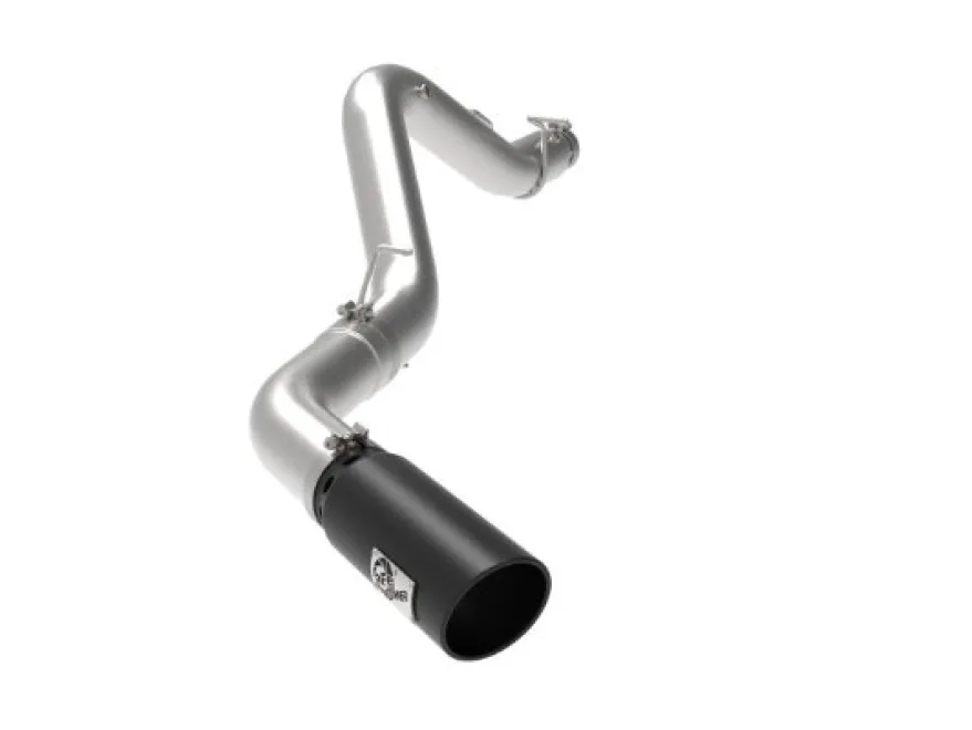 GM Diesel Pick-up 2022-2023 V8-6.6L (td) L5P Large Bore-HD 5 IN 409 SS DPF-Back Sportavgassystem aFe Power - Svarta Utblås